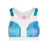 Singa Tech Sports Bras Women-White,Light Blue