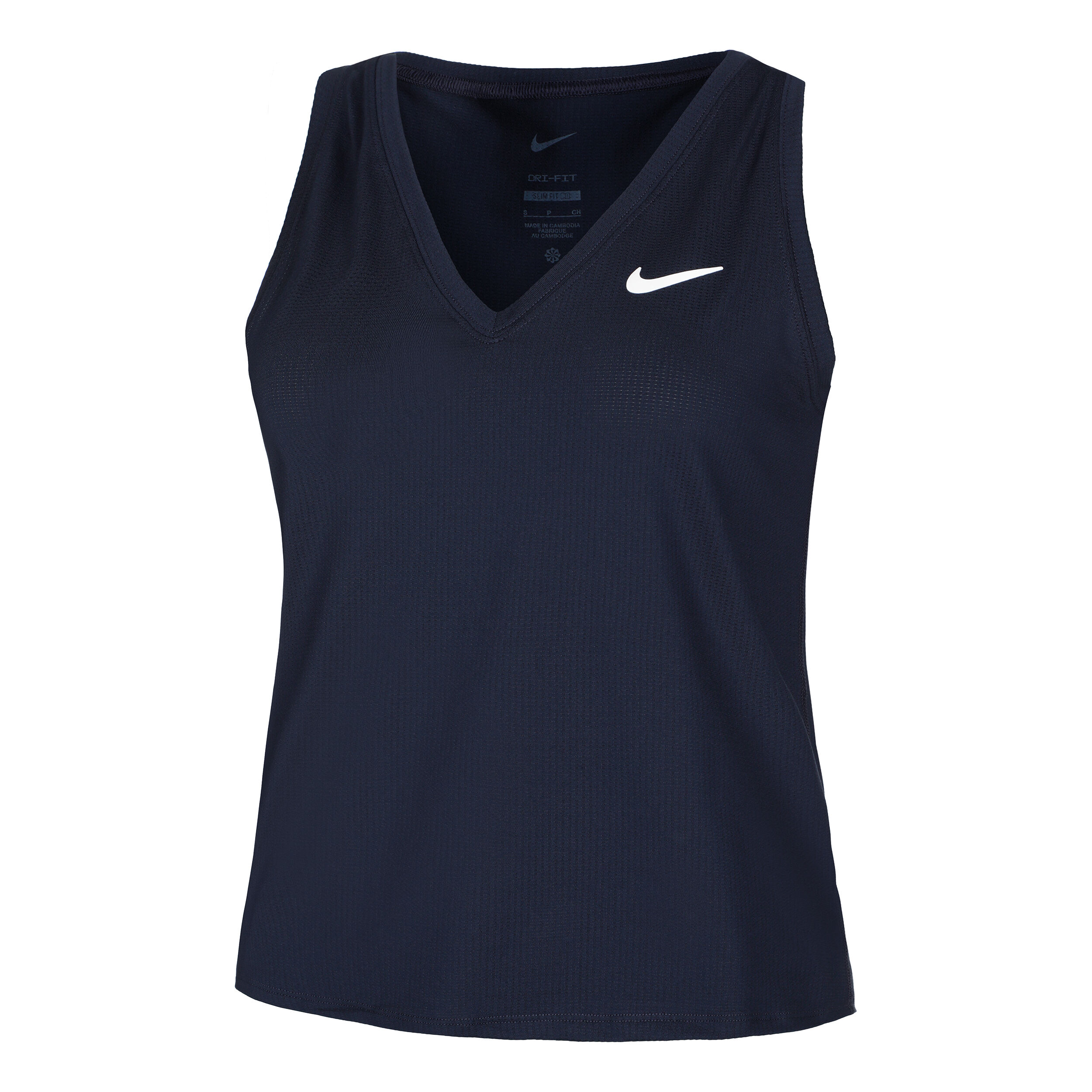 nike pro training victory essential tank in black