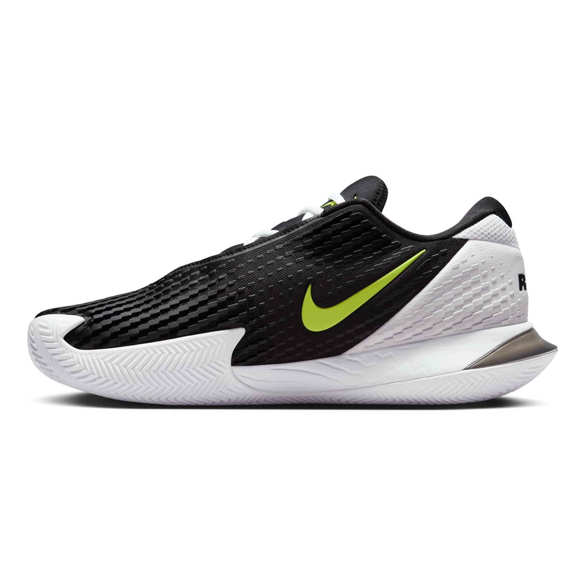 シューズ(男性用) Nike Air Zoom Vapor Cage 4 HC 9.5 Nike Court Air Zoom Vapor Cage 4 Mens - White/Laser Crimson