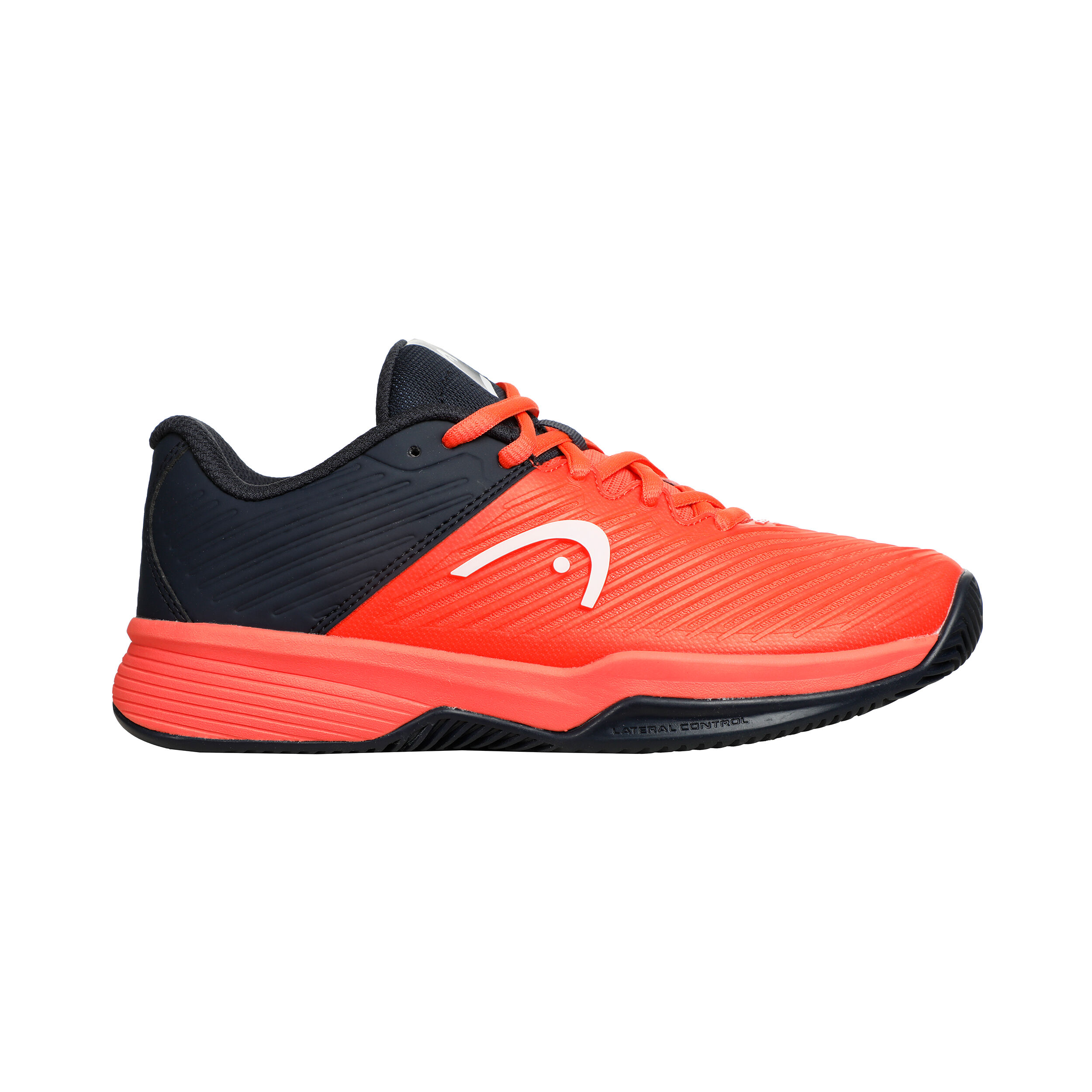 Buy HEAD Revolt Pro 4.0 Clay Court Shoe Kids Dark Blue Coral online Tennis Point COM