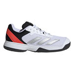 adidas Tennis shoes adidas Courtflash All Court Shoe Kids-White,Black