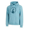 Create Washed Out Loose Fit Hoody Men-Light Blue,Petrol