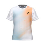 HEAD Clothing HEAD Tie-Break II T-Shirt Girls - apricot, white