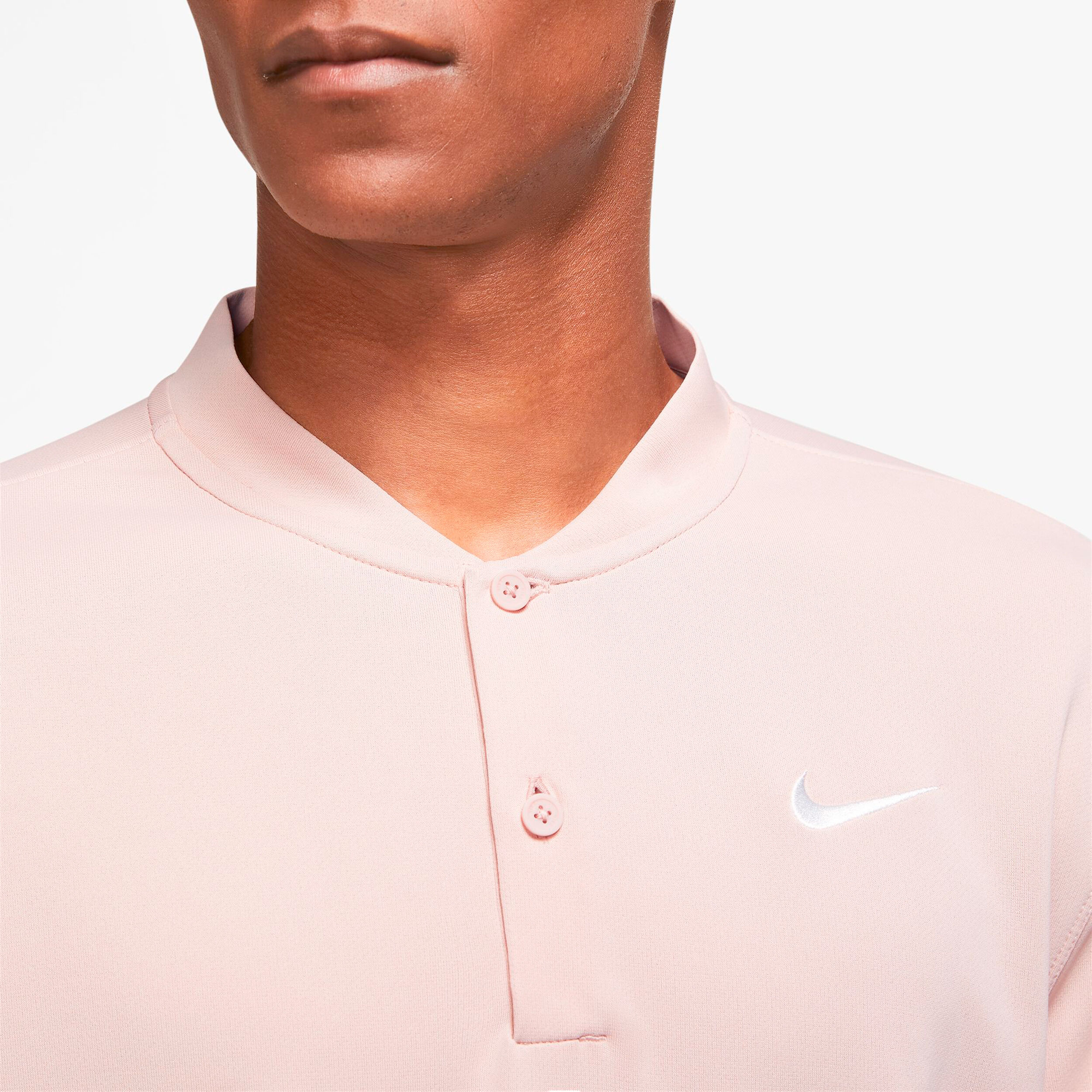 Dri Fit Court Blade Solid Polo Men Ecru