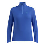 Odlo Running shirt Odlo Essential 1/2 Zip Running shirt Women-blue