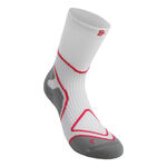 Bauerfeind Clothing Bauerfeind Performance Mid Cut Running Socks Women-White,Pink