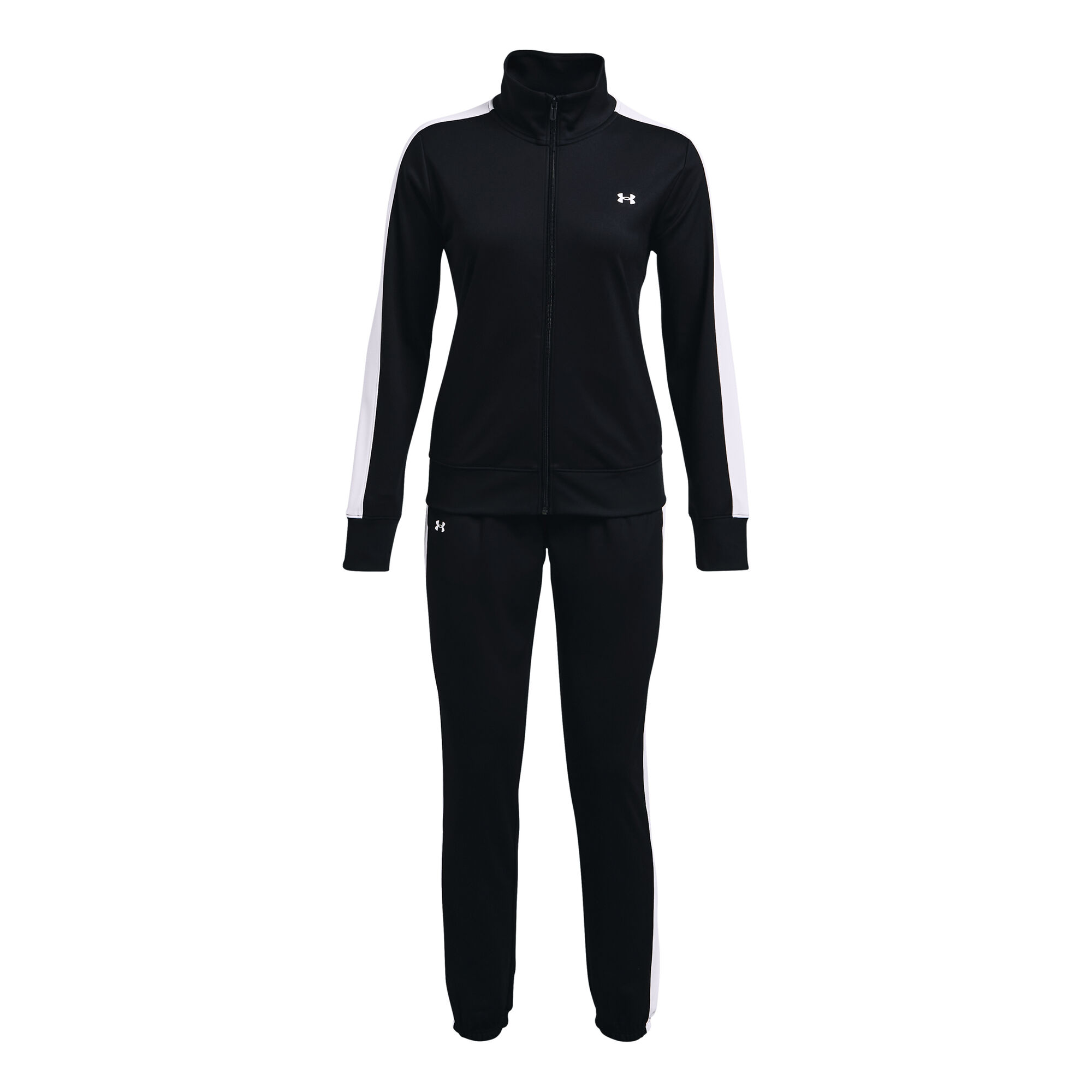 Under Armour Tricot tracksuit in black