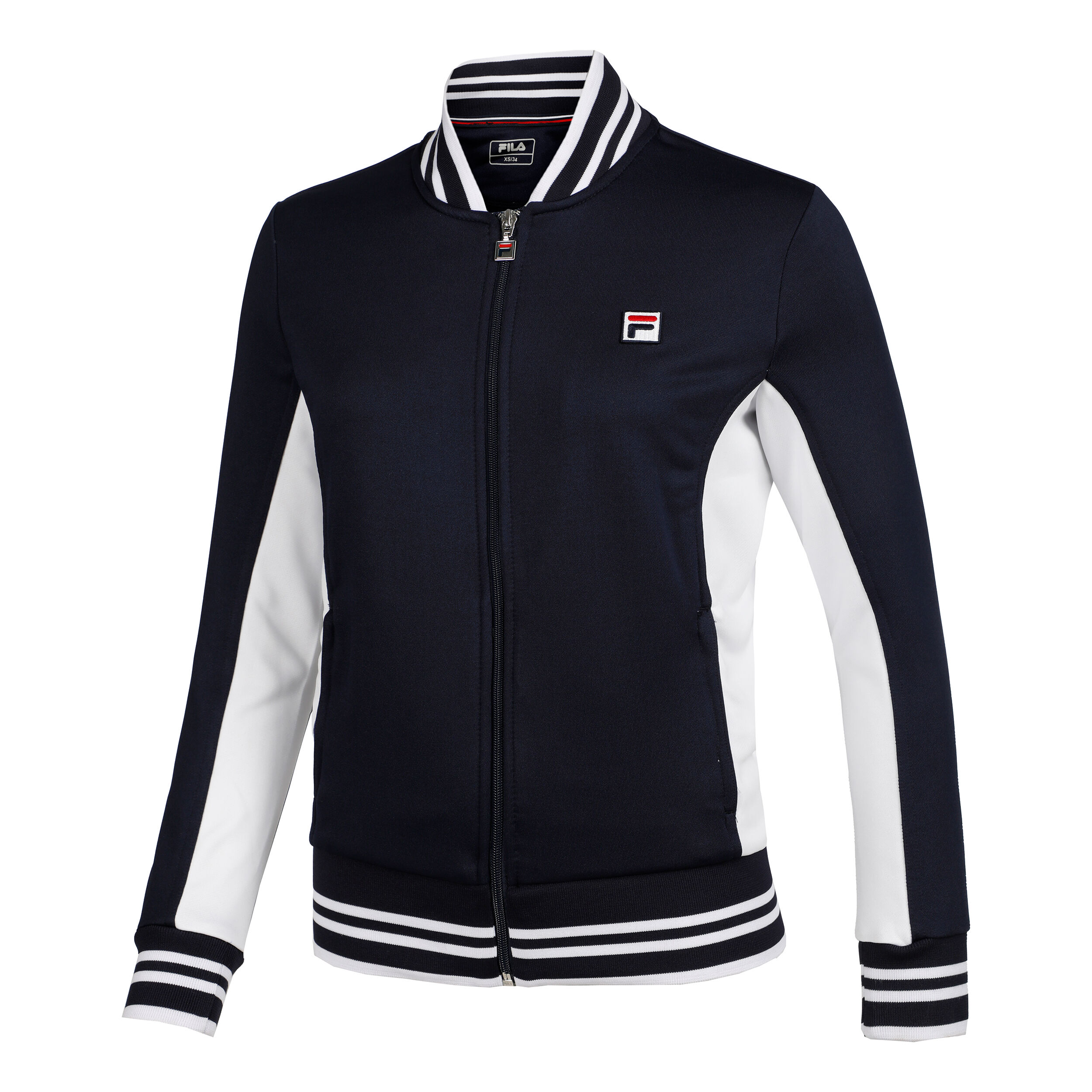 Fila black discount and white jacket