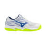 Break Shot 5 Clay court shoe Kids - white, lime
