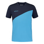 Babolat Clothing Babolat Drive Crew Neck T-Shirt Men-Blue,Dark Blue