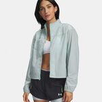 Under Armour Running jacket Under Armour Explor Trail Run Wind  Running jacket Women-blue, light green