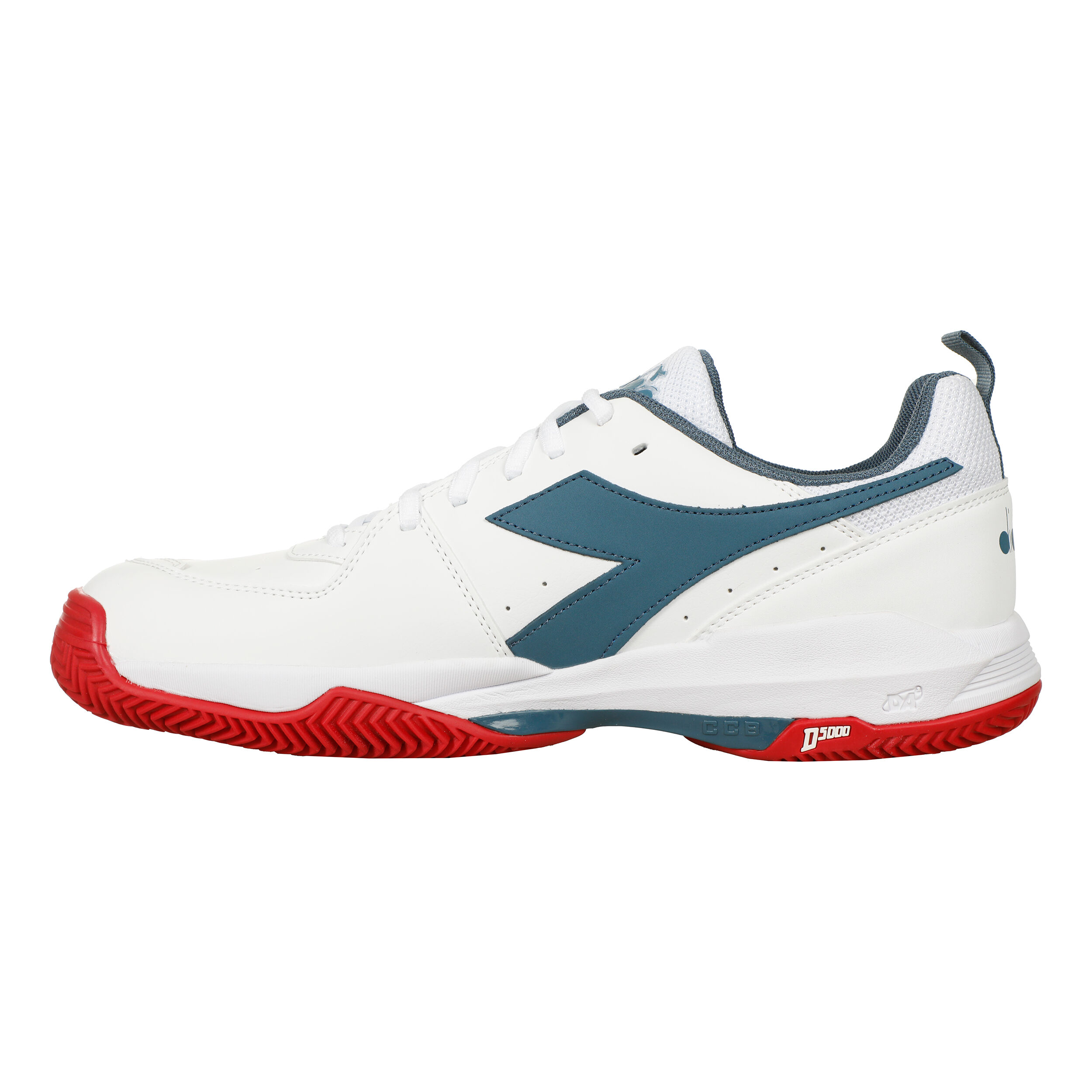 S.Challenge 5 Sl Clay Court Shoe Men White Petrol