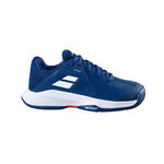 Babolat Tennis shoes Babolat PROP 3 AC All court shoe Kids-dark blue, white