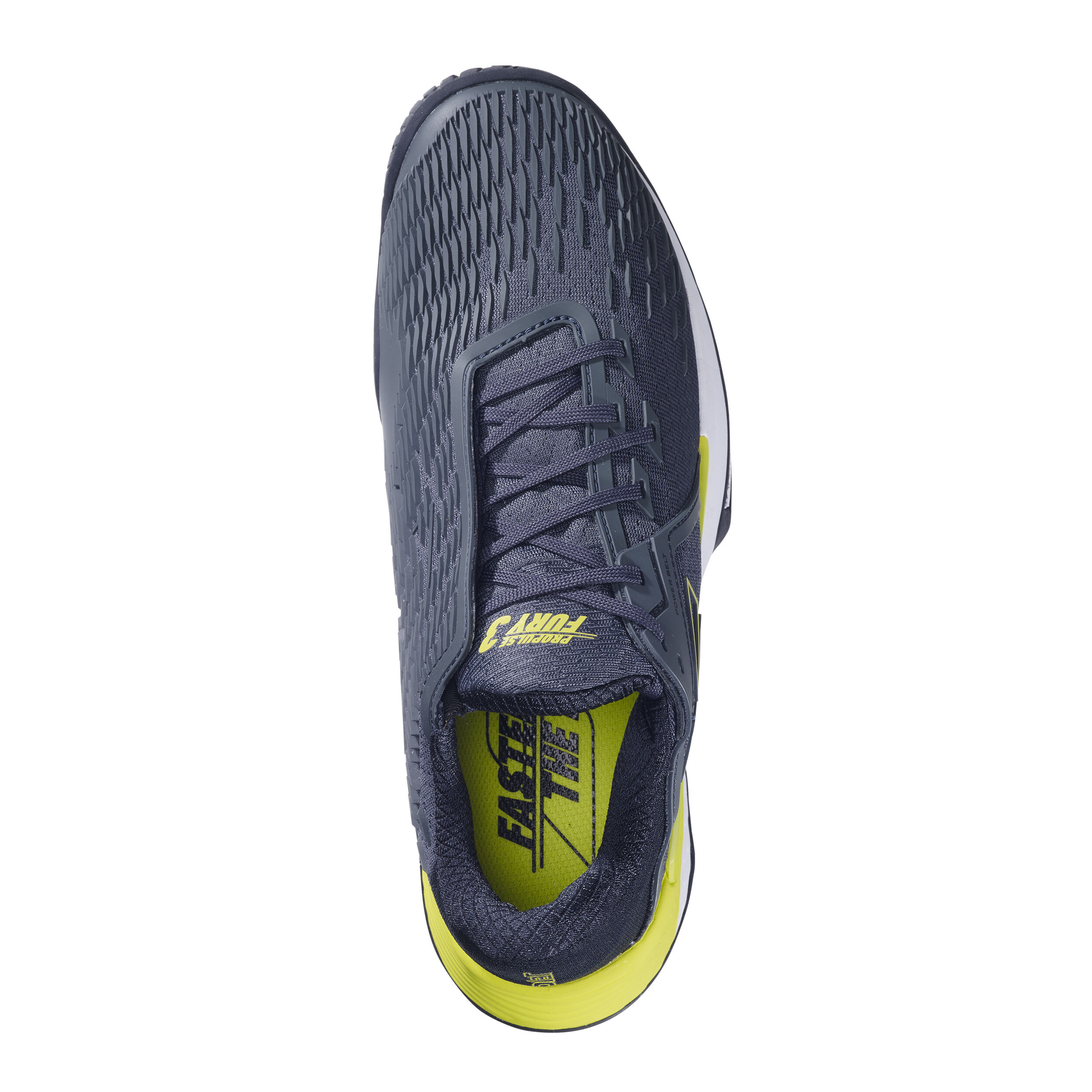 Babolat PROF FURY3 AC M テニスシューズ グレー/エアロ Babolat Propulse Fury 3 Men's Shoes – Grey/Aero - Nakoma