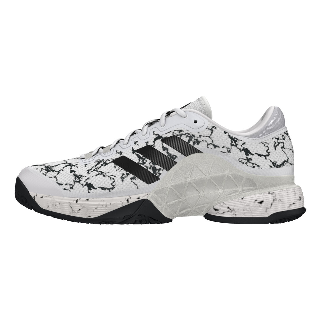 Barricade 2017 OC All Court Shoe Men White Silver