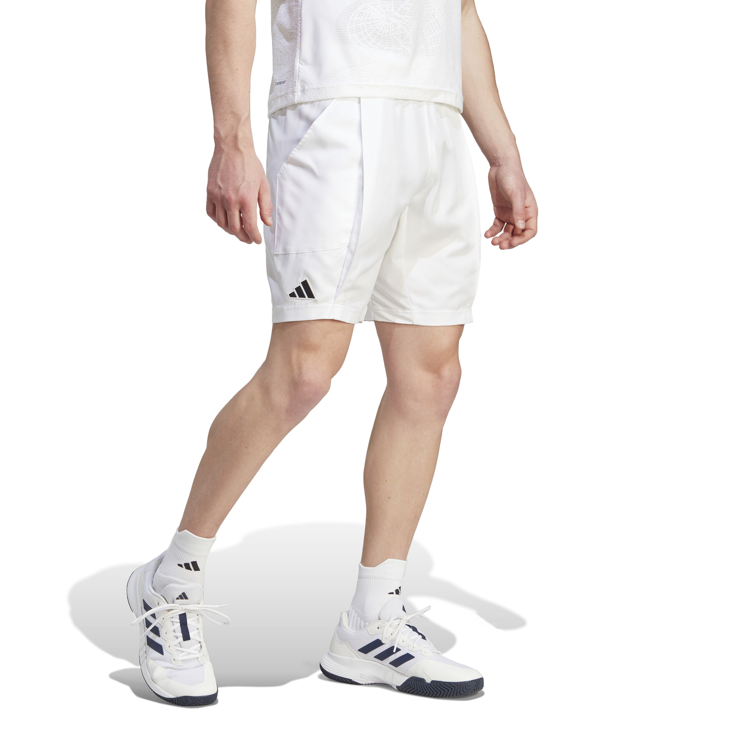 Buy adidas Pro Shorts Men White online Tennis Point COM