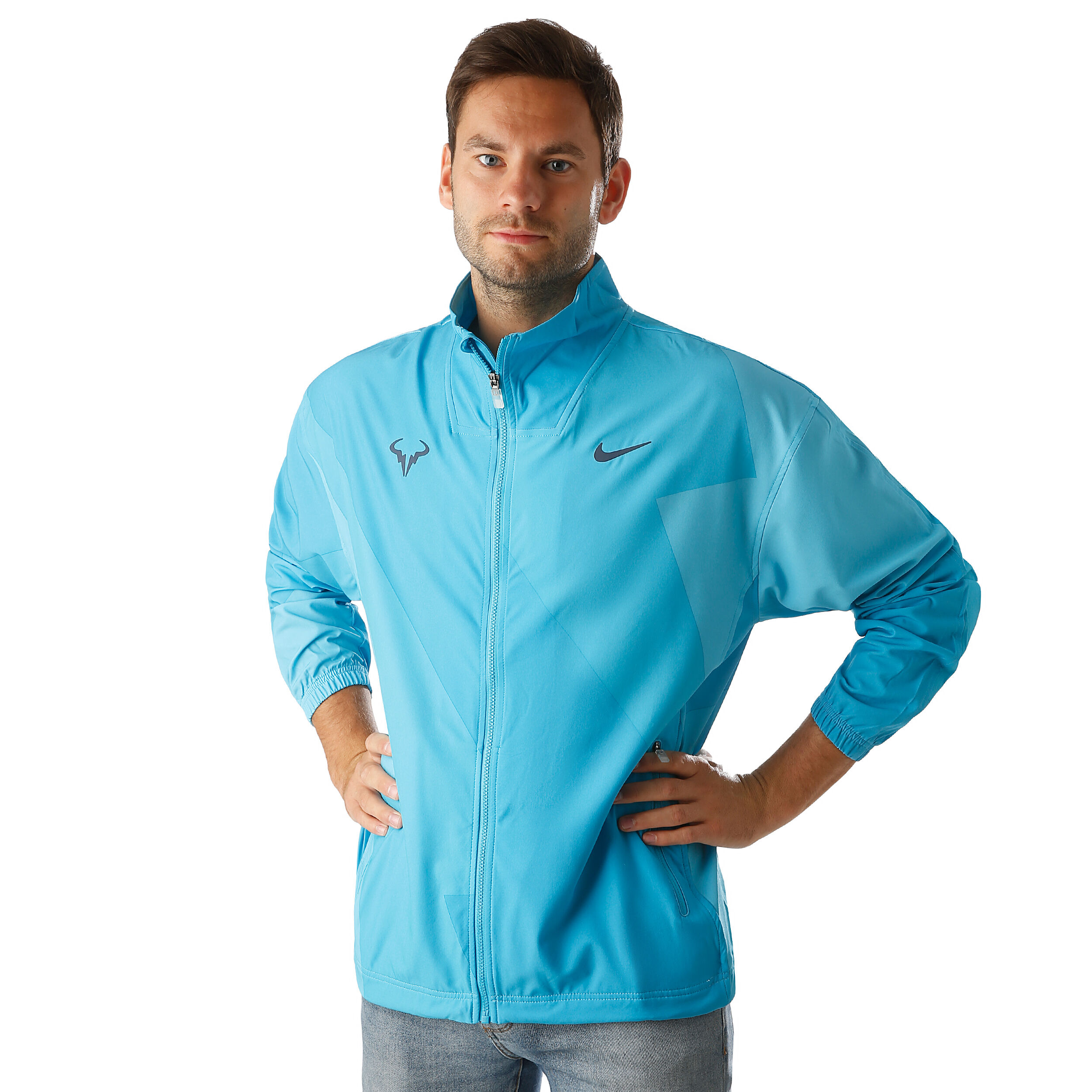 Rafael Nadal Training Jacket Men - Blue, Light Blue