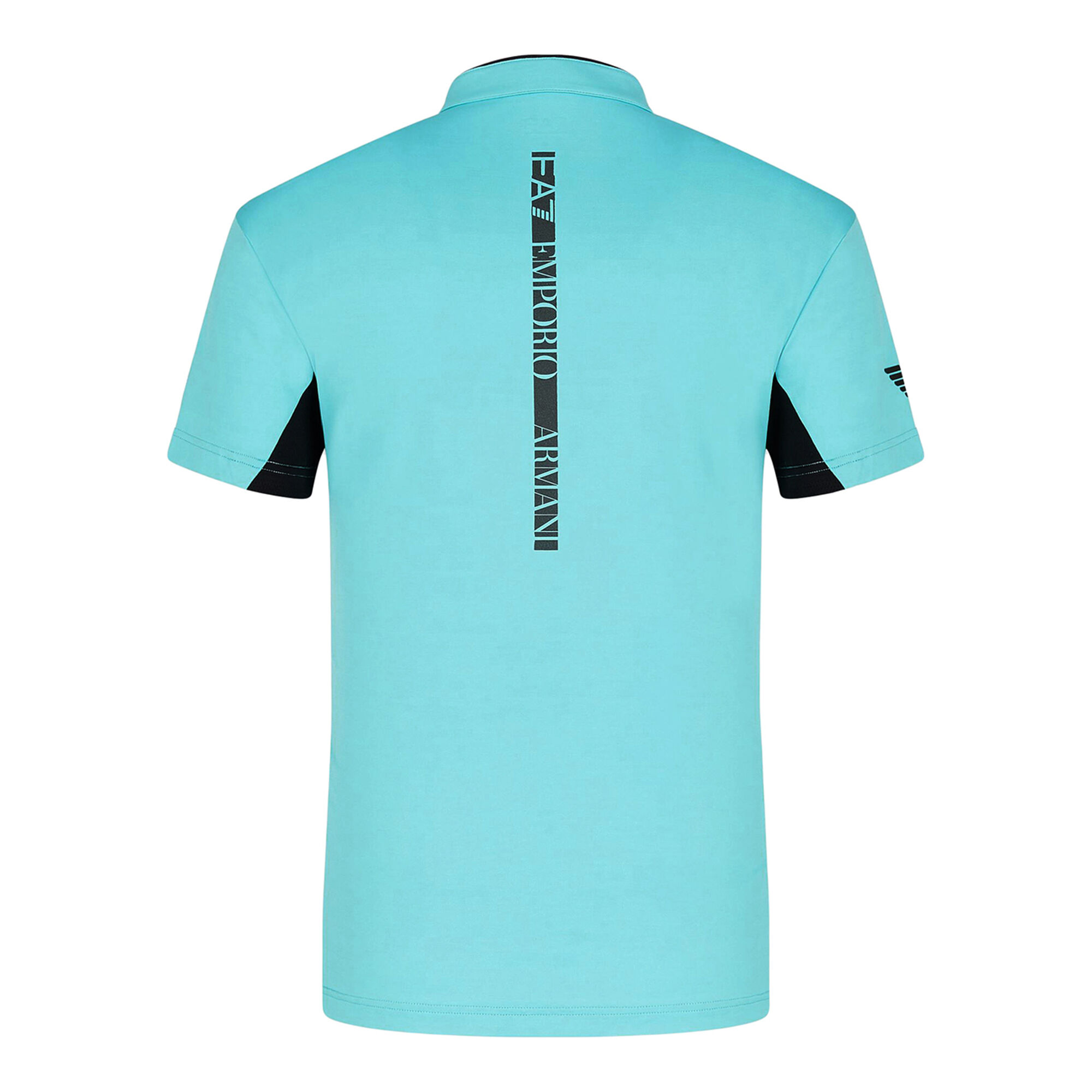 buy EA7 T-Shirt Men - Turquoise, Black online | Tennis-Point