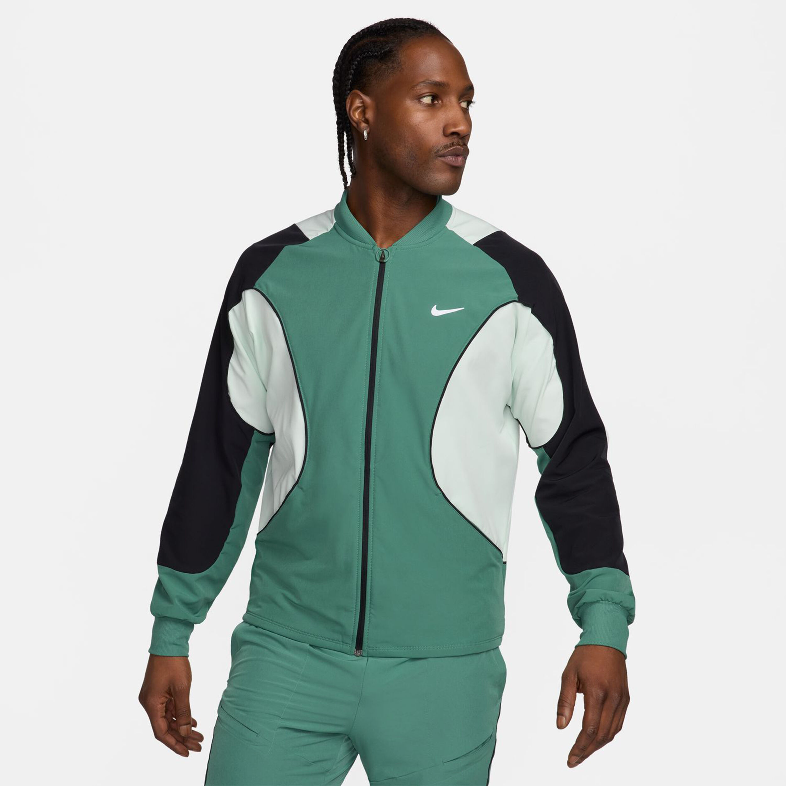 Buy Nike Court Dri Fit Advantage Training Jacket Men Dark Green White online Tennis Point COM