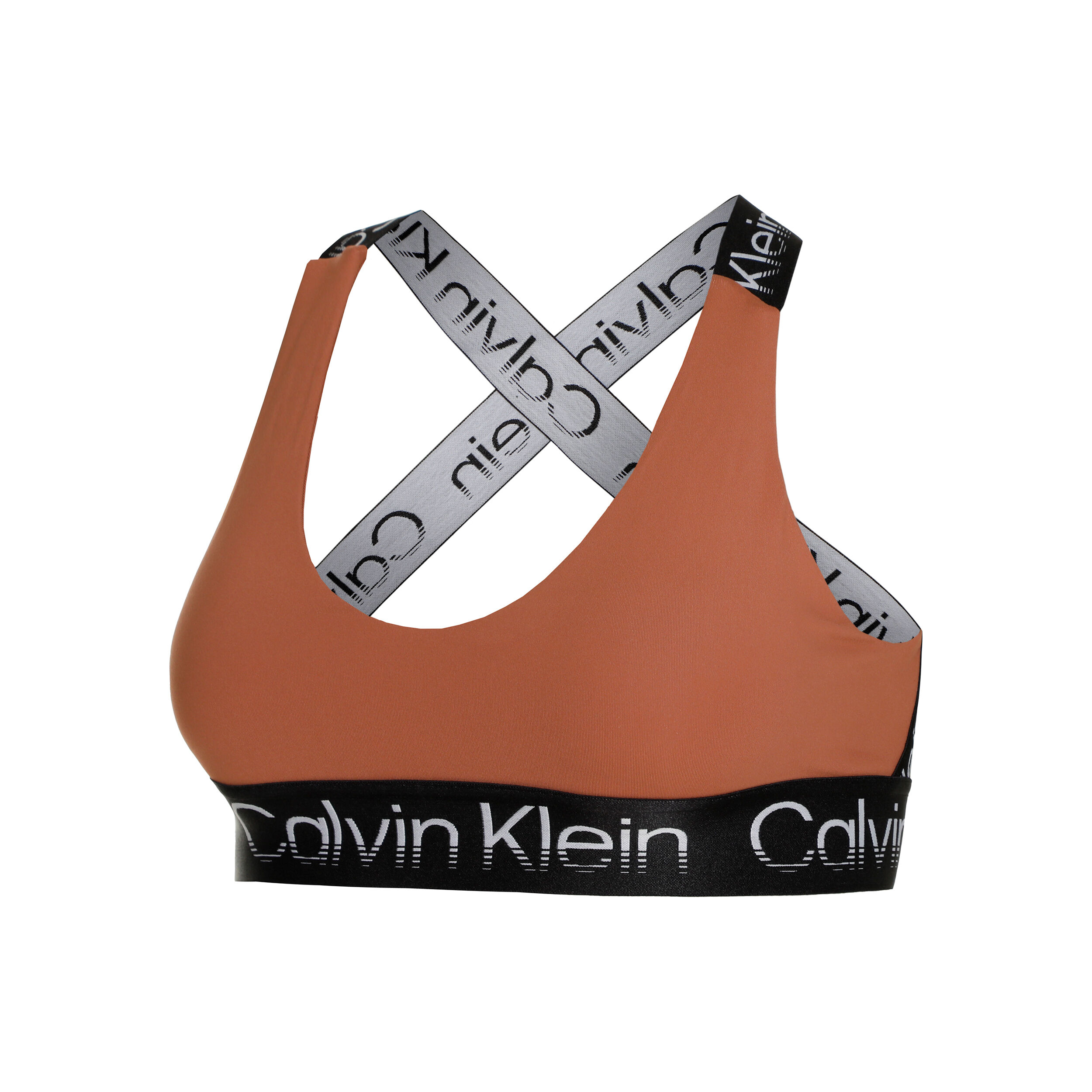Buy Calvin Klein Medium Support Sports Bras Women Rust Black