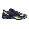 Jet Mach 4 Clay court shoe Men - black, neon yellow