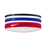Nike Clothing Nike Nike Flex Classic Mixed Hair Band 3 Pack-Blue,Red