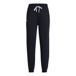 Under Armour Clothing Under Armour Rival Terry Training Pants Women-Black,White
