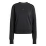 D4T Knit Crew Sweatshirt Women-black