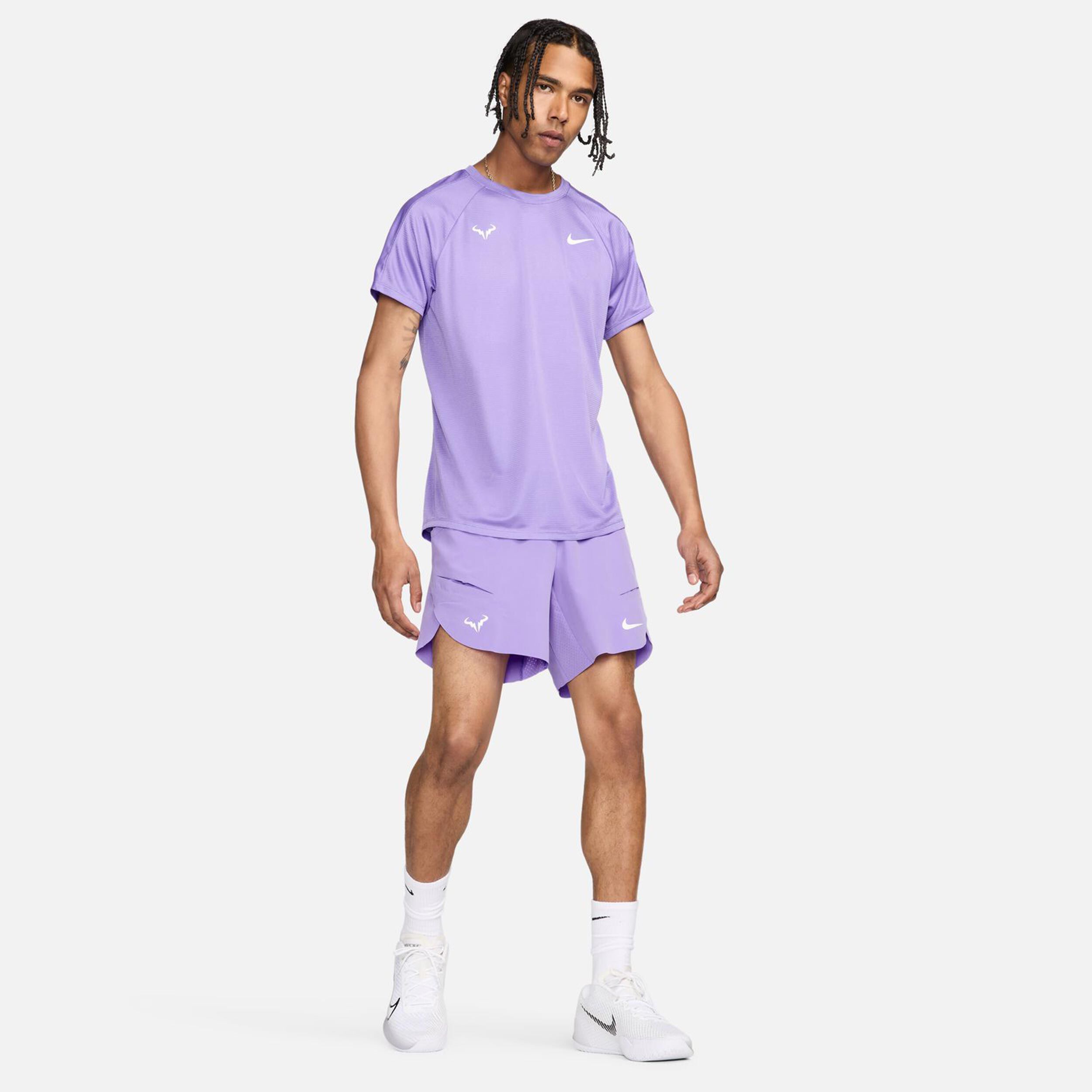 Buy Nike Dri-Fit RAFA Challenger T-Shirt Men Violet online | Tennis Point  COM