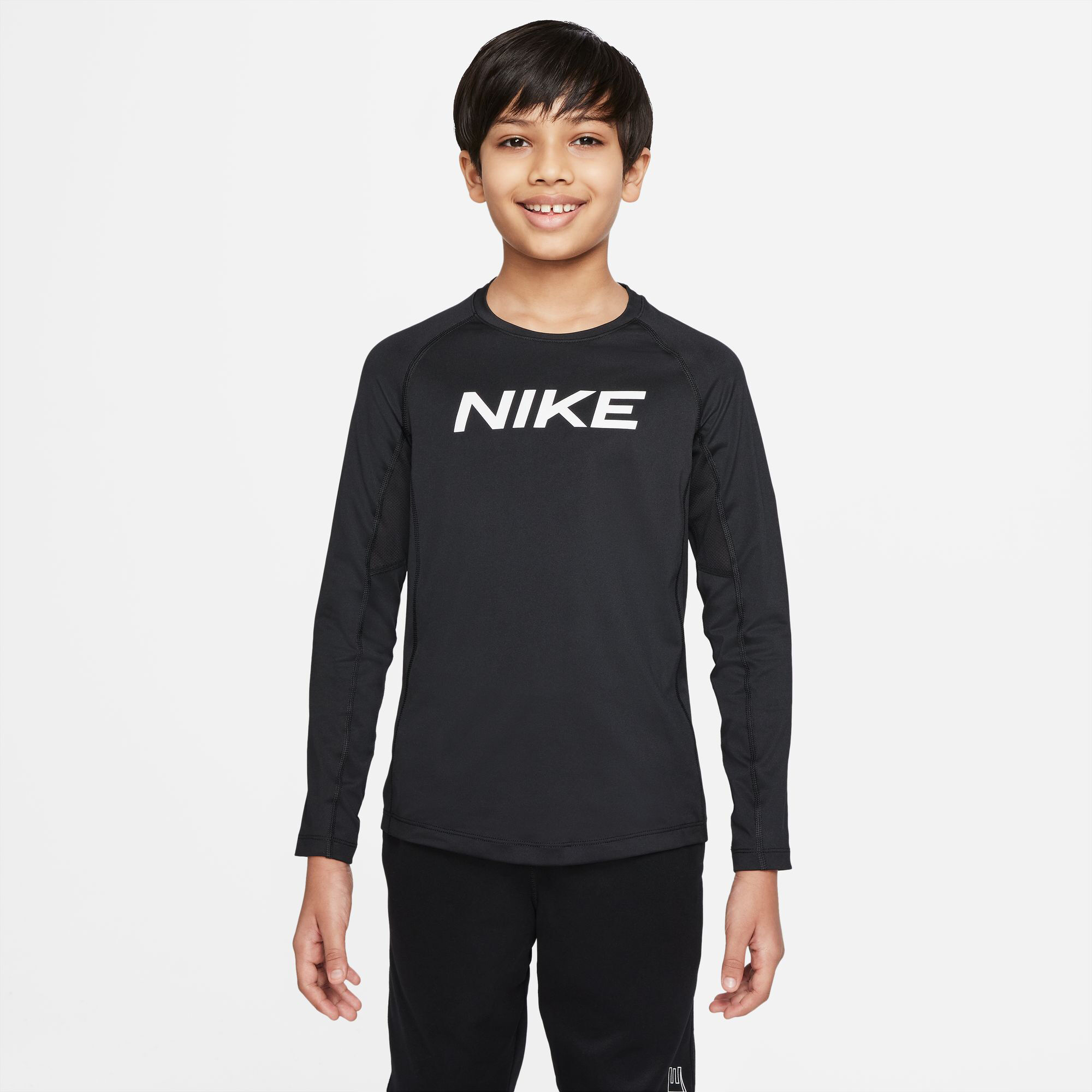 Boys dri fit long sleeve top shirts