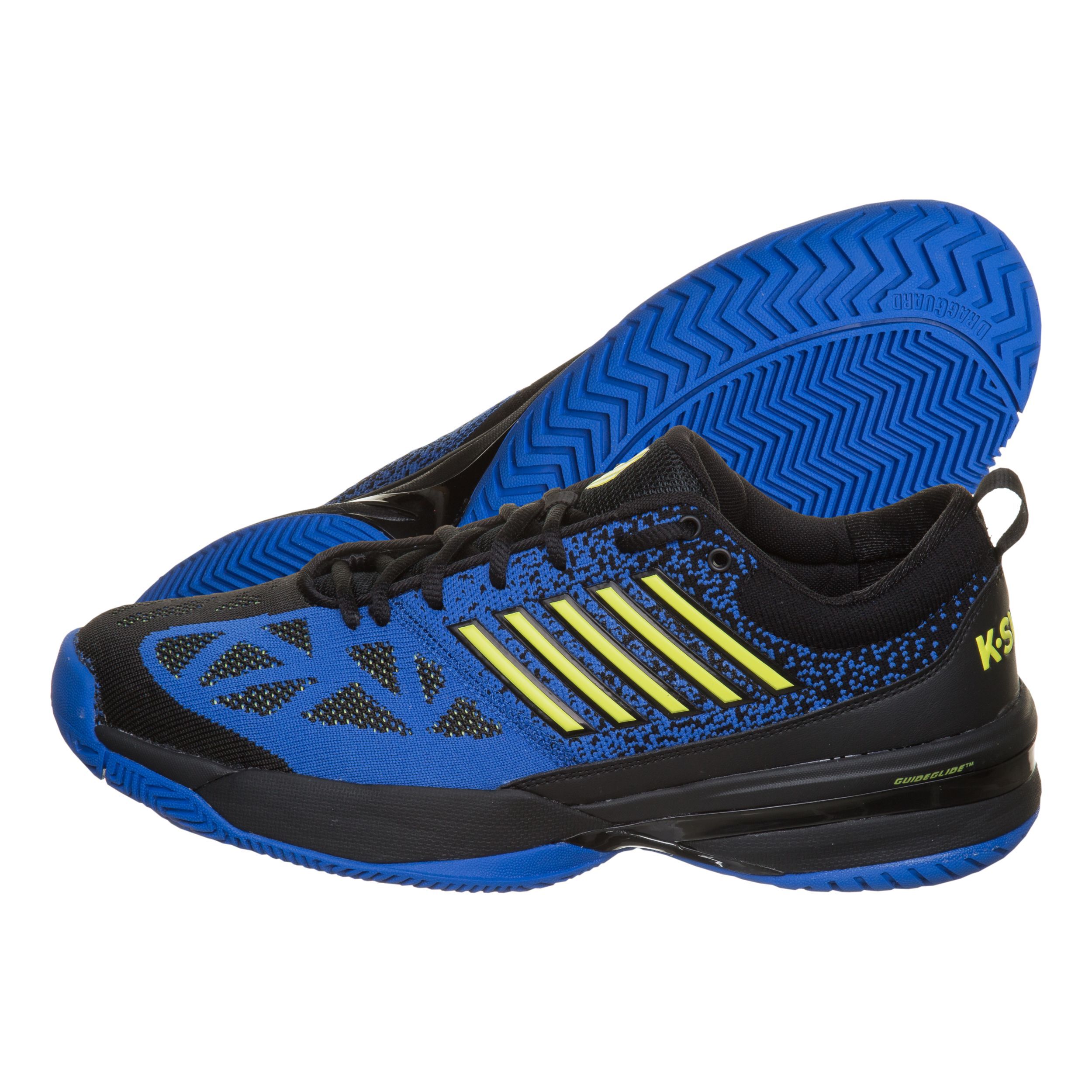 Knitshot All Court Shoe Men Black Blue