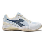Diadora Tennis shoes Diadora  Blushield Torneo 3 Clay court shoe Men-white,blue