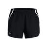 Fly By Running Shorts Women-Black,White