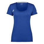 Babolat Clothing Babolat Play Cap Sleeve T-Shirt Women-Blue