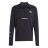 adi365 Warm Half-Zip Running shirt Men - black, 