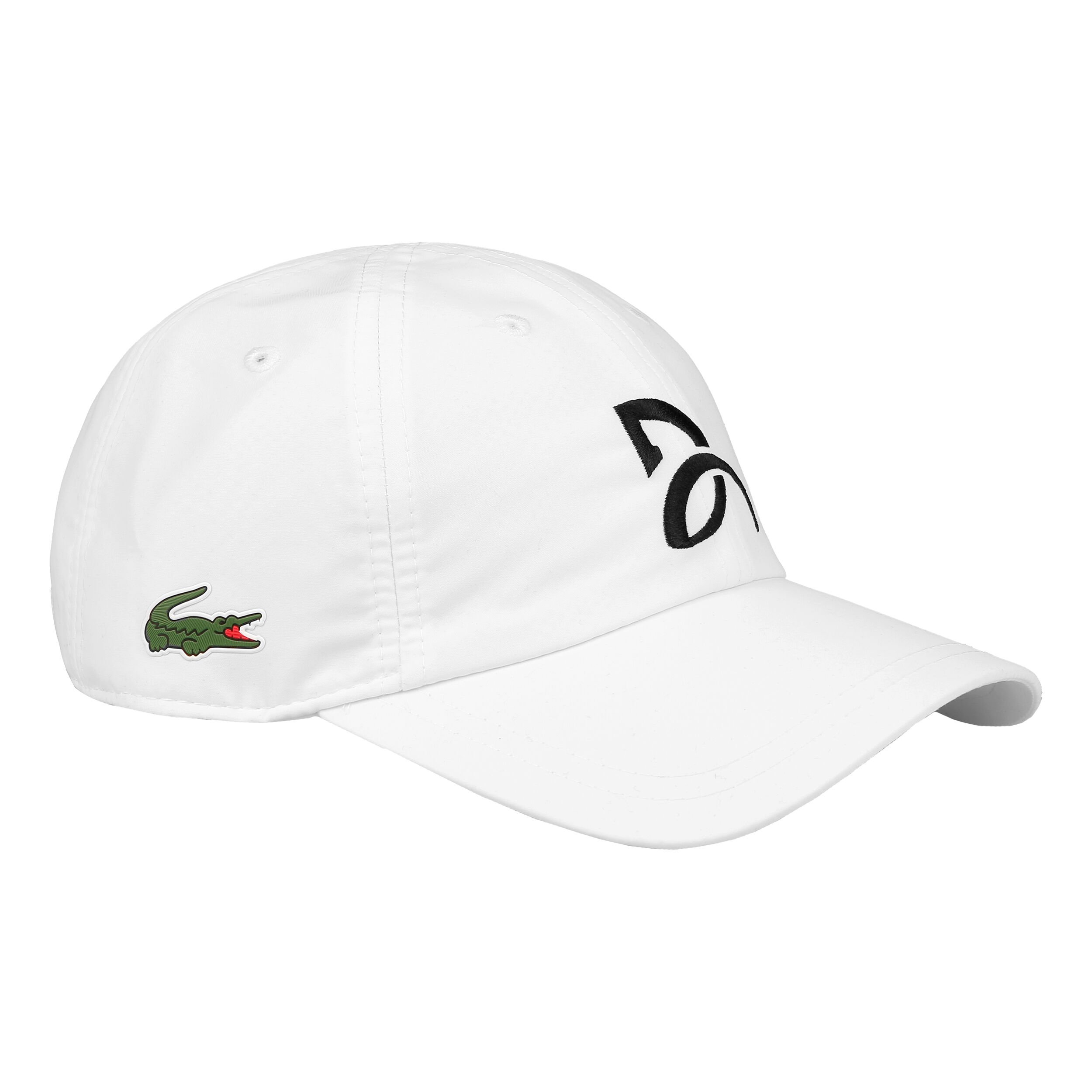 Buy Lacoste Novak Djokovic Cap White Dark Blue online Tennis