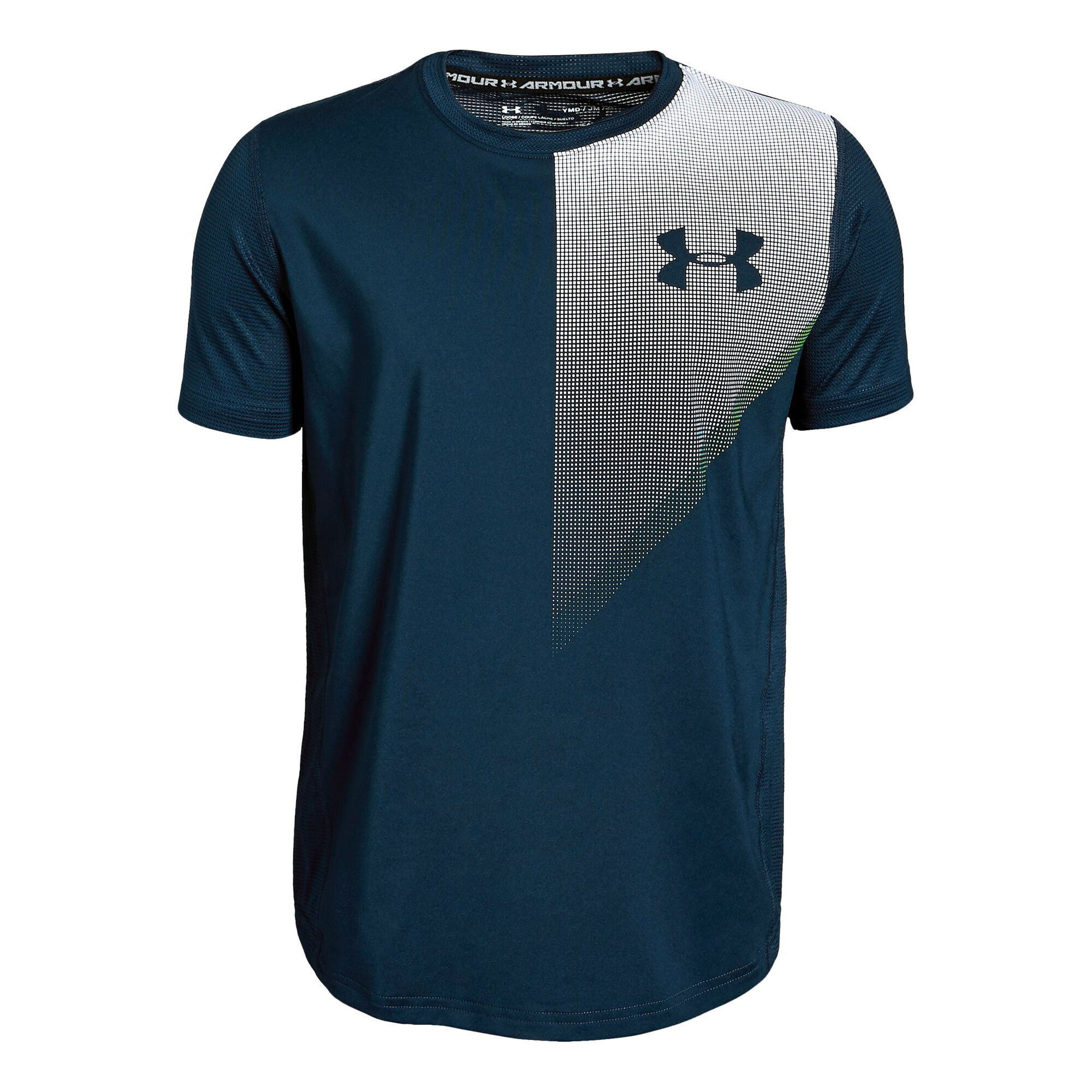 Buy Under Armour Raid T-Shirt Boys Dark Blue, White online | Tennis ...