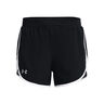 Fly By Elite 5in Shorts Women-Black,White