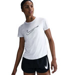 Nike Clothing Nike Swoosh Running Shirt Women-White