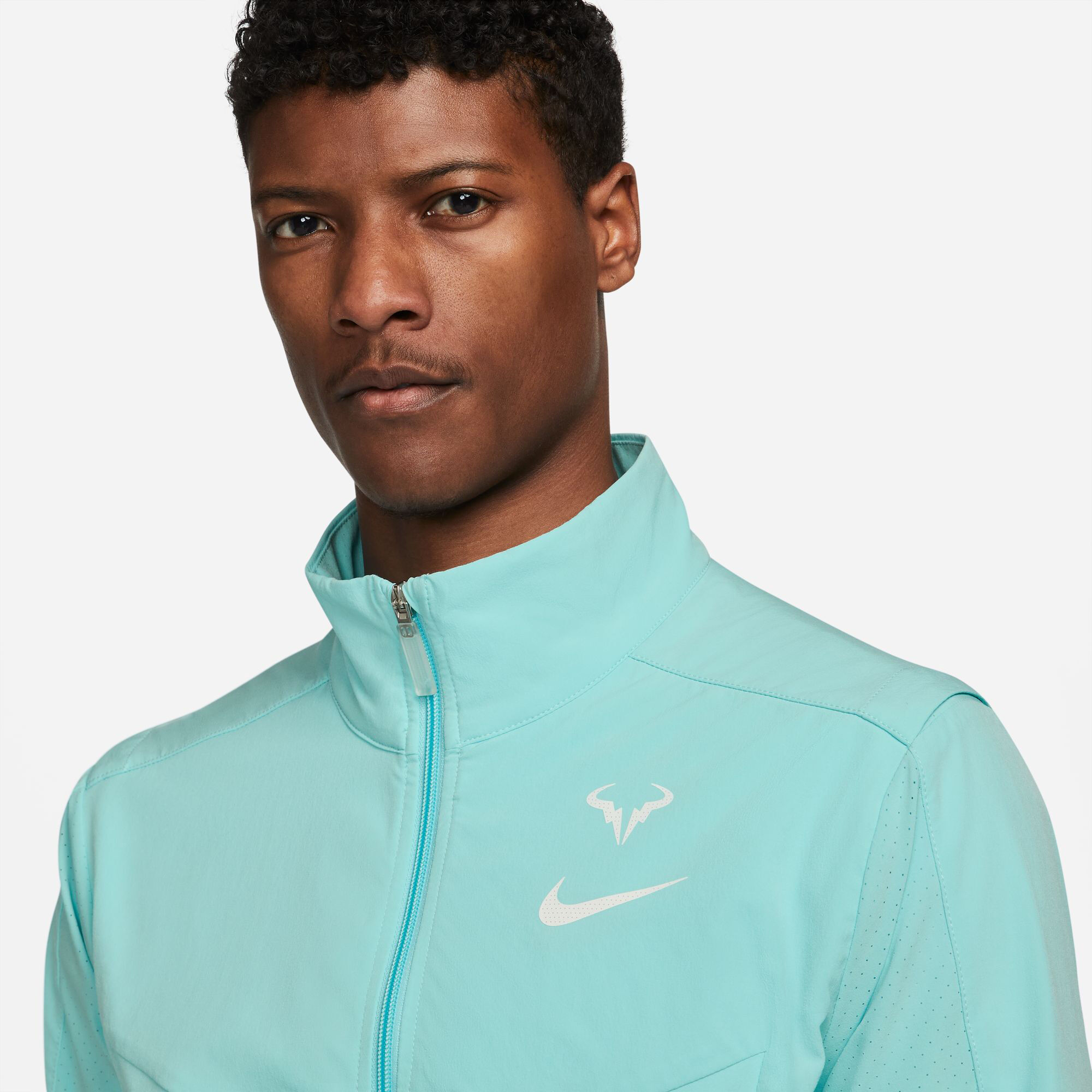 Buy Nike Rafael Nadal Court Dri-Fit Training Jacket Men Light Blue online |  Tennis Point COM