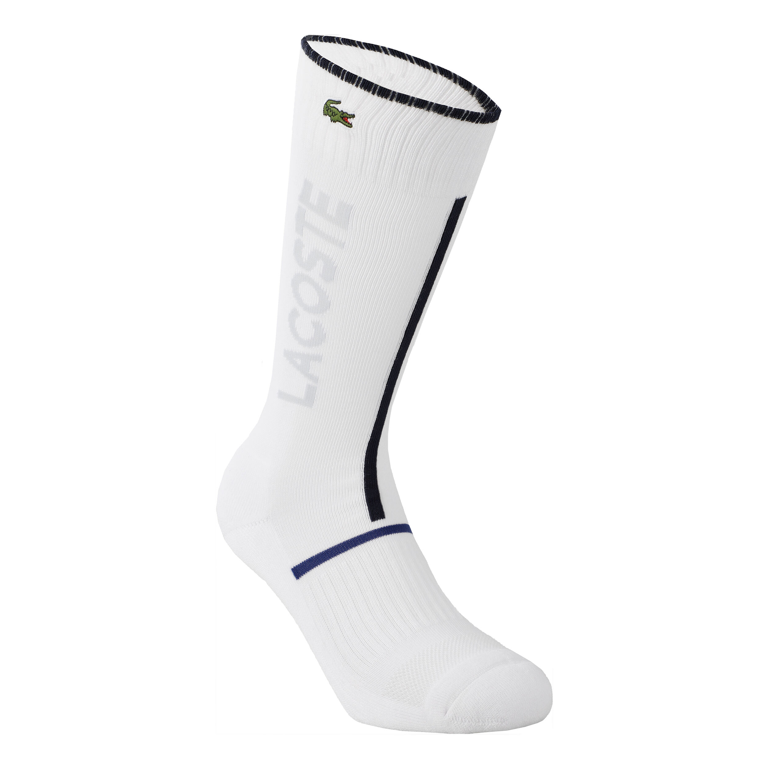 Tennis Socks White Dark Blue