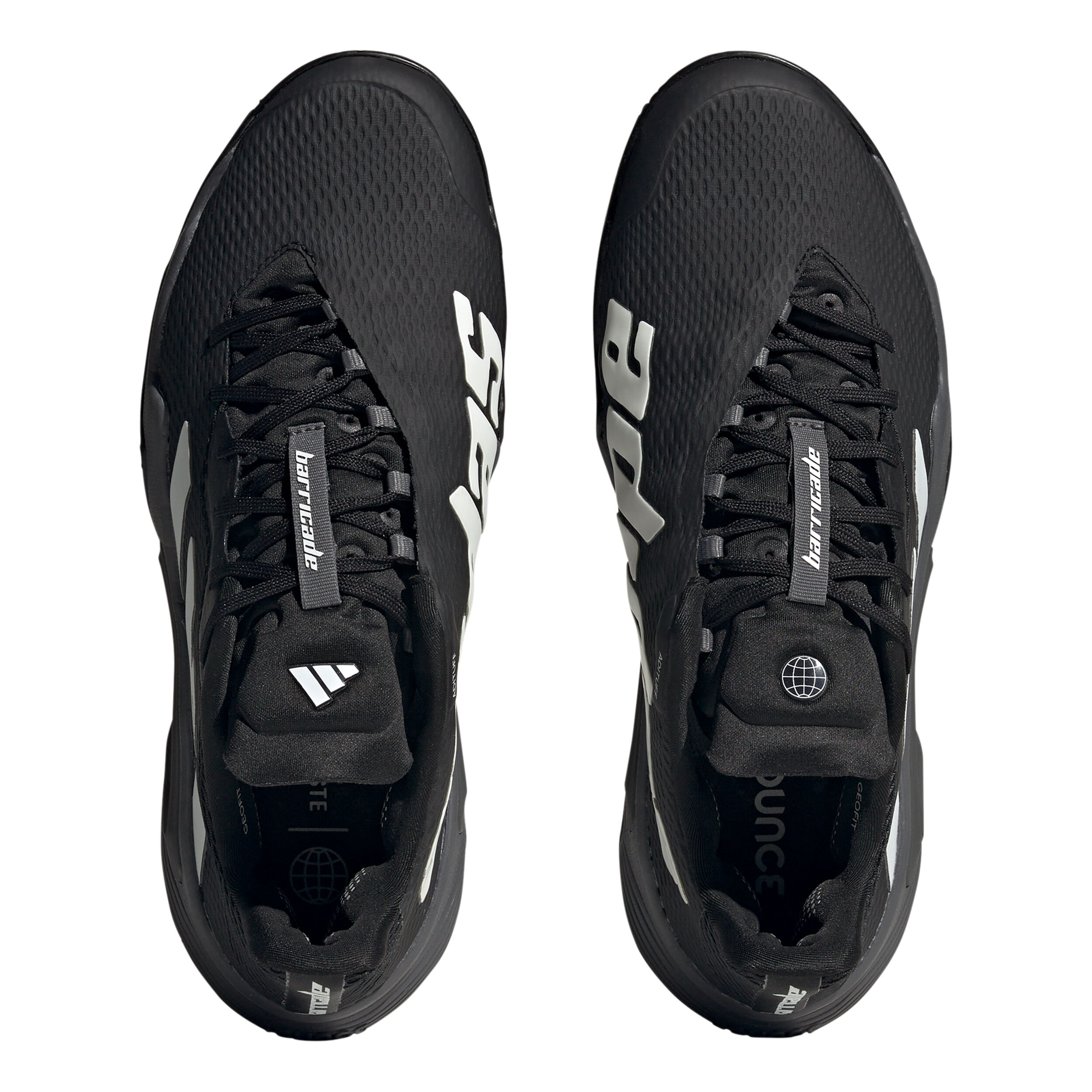 Barricade Clay Court Shoe Men Black White