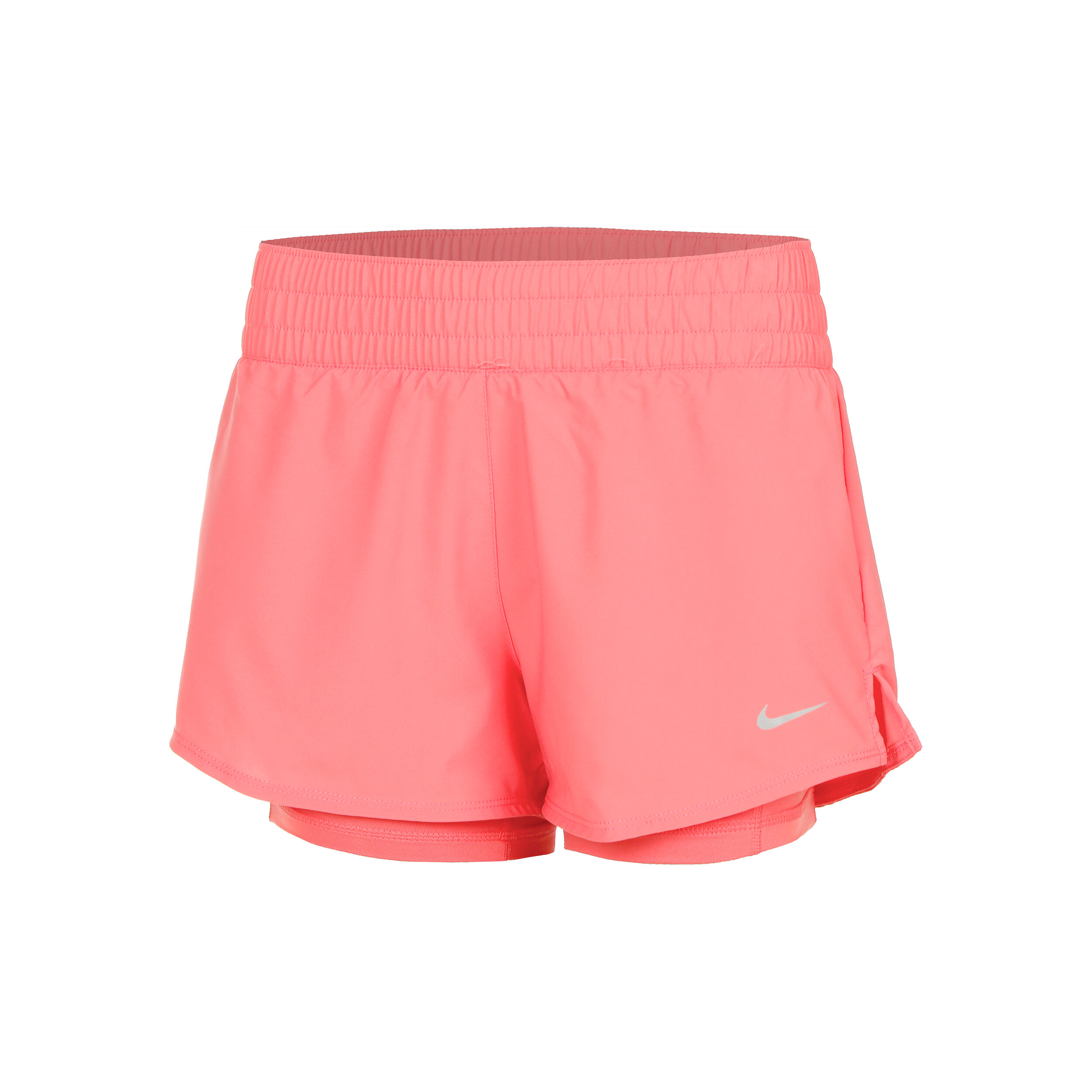Coral nike shorts store
