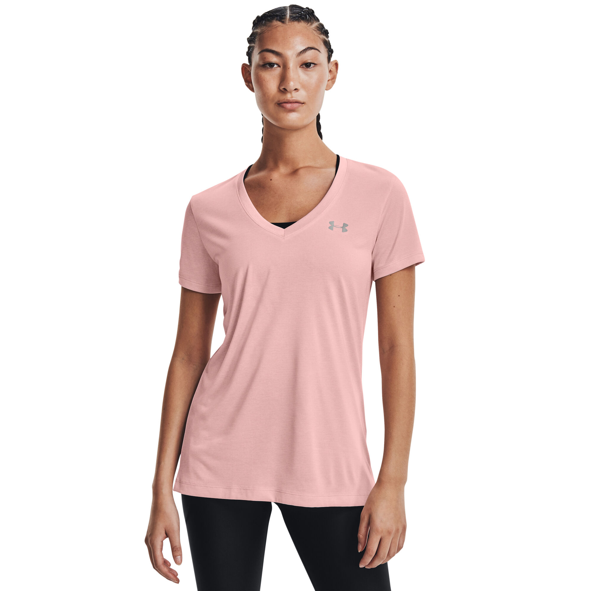 buy Under Armour Tech Twist T-Shirt Women - Pink online | Tennis-Point