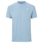 Tecnifibre T-Shirt Tecnifibre TEAM TECH TEE WHITE T-Shirt Men-light blue