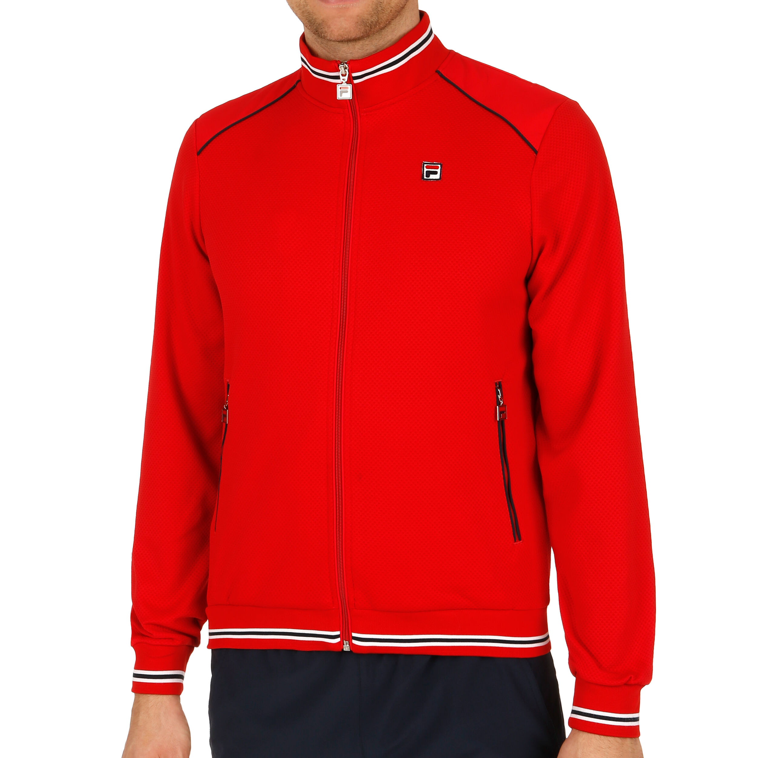 Buy Fila Joe Training Jacket Men Red White online Tennis Point COM