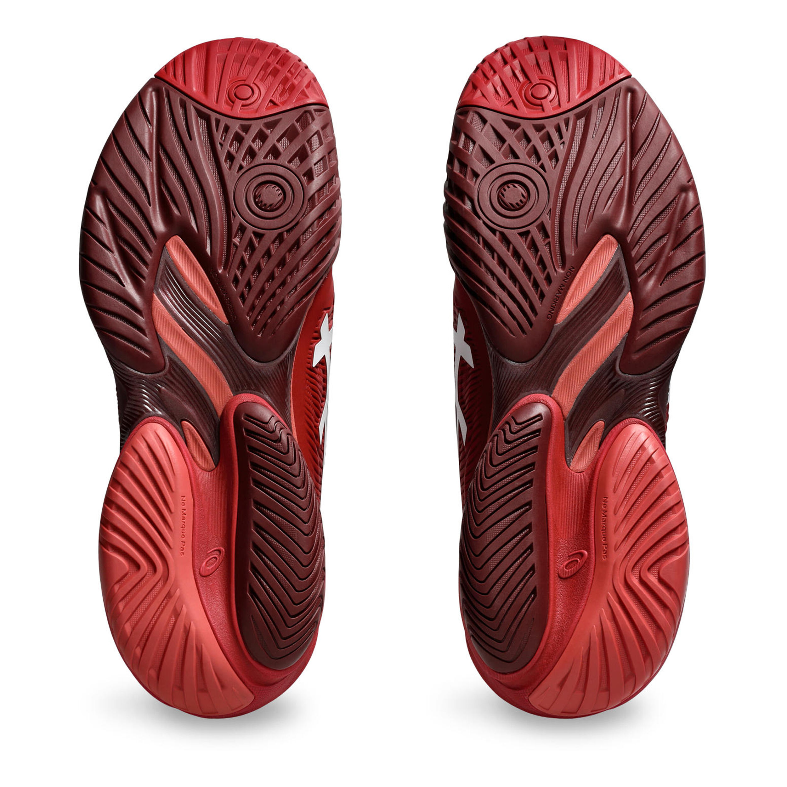 Buy ASICS Court FF 3 Novak All Court Shoe Men Wine Red, White online |  Tennis Point COM