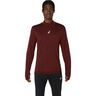 Road Winter Seamless Running shirt Men - wine red, 