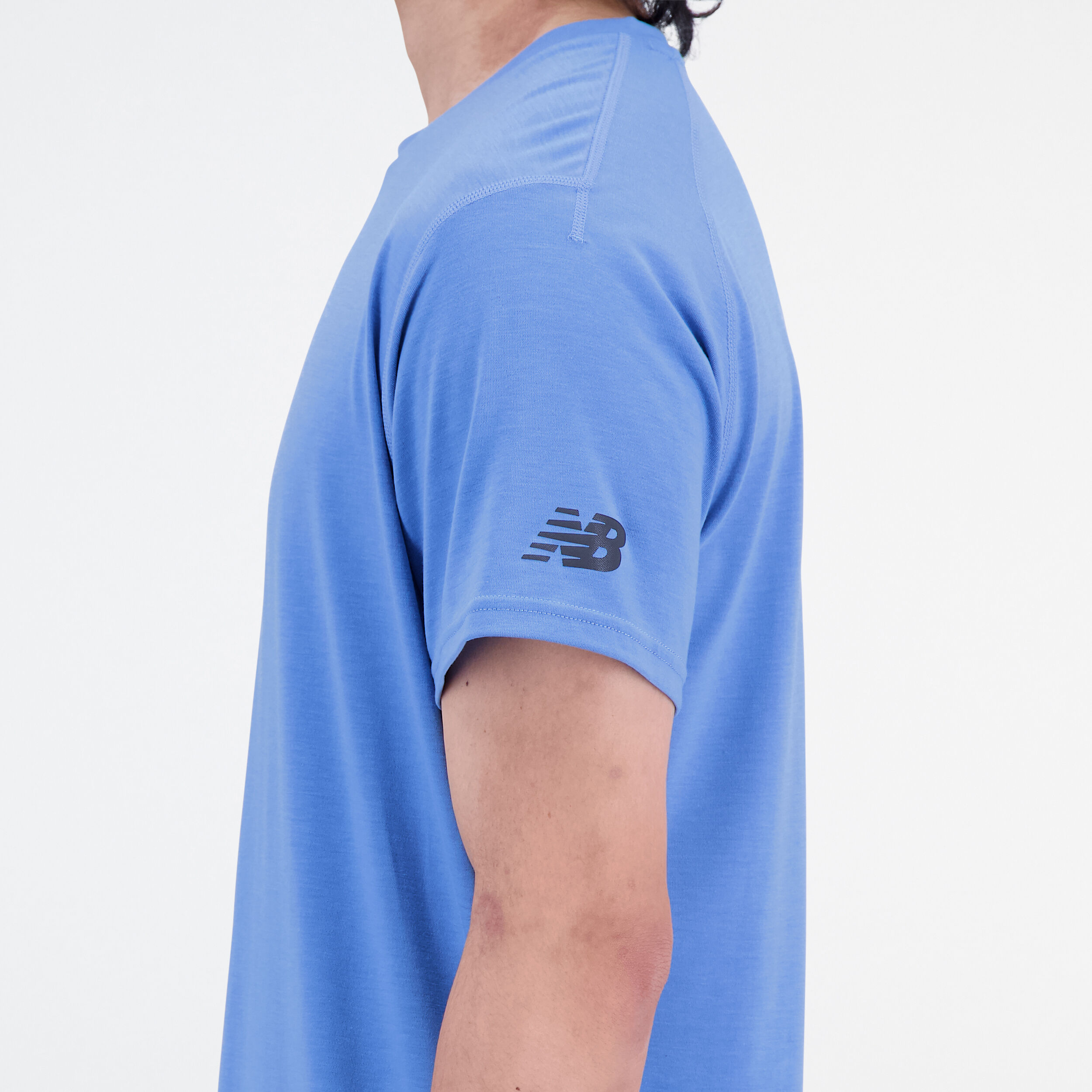 Blue new balance shirt sales