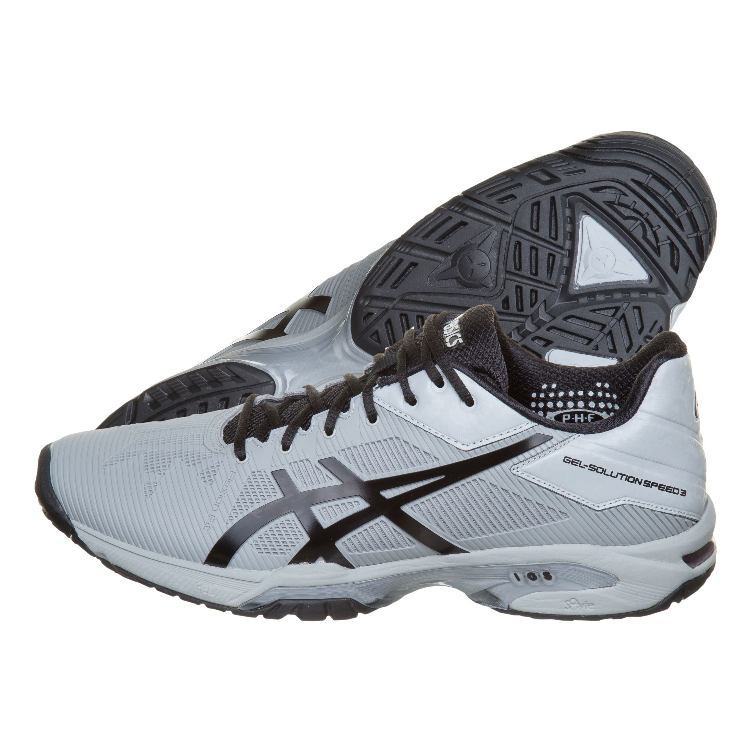 Asics gel solution speed 3 black deals